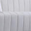 Canapé rembourré en velours de luxe avec 2 coussins Clifford 87,01 po, blanc-293635806-293635807