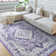 Fillender Washable Soft Vintage Rug Fashion Floral Rug For Living Room Dorm Decor
