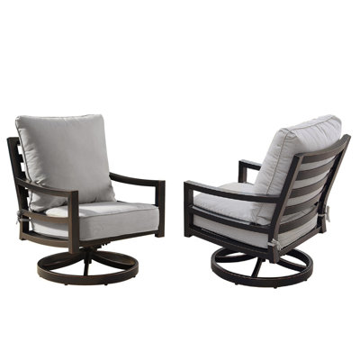 Mhyrren Outdoor Swivel Lounge Chair