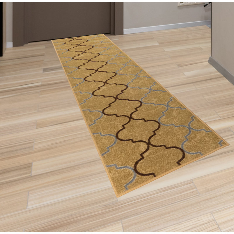 Tapis de couloir marocain 2 x 7 antidérapants