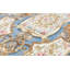 Hand-Knotted High-Quality Blue and Blue Area Rug