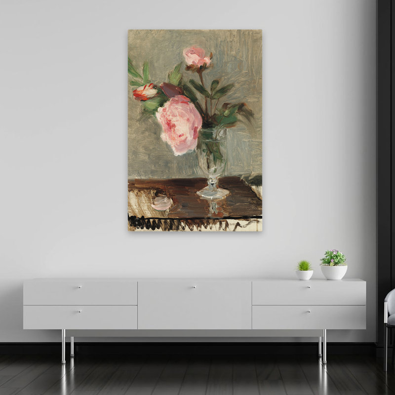 Pivoines traditionnelles et campagnardes, H 60 po x l 40 po