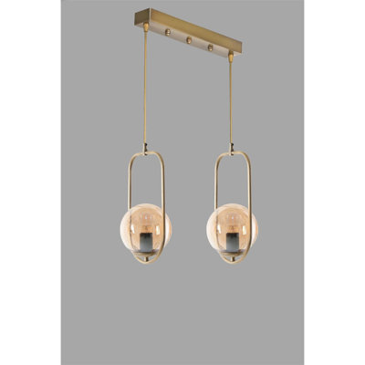 Wacissa 2 - Light Kitchen Island Pendant
