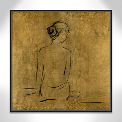 Golden Bather I by Sally Swatland - Painting Print