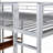Bottesford Metal Loft Bed with Desk-1948342188-1948342161
