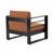 Outdoor Club Chair, Single Armchair For Patio, Outdoor Patio Chair For Backyard, Porch, Balcony-604138365