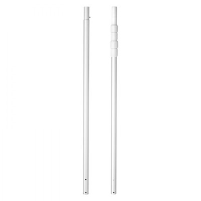Swimming Pool Pole 3.4 to 12 ft Telescopic Aluminum Alloy Twist Locking