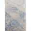 Transitional Silver/L. Blue Area Rug