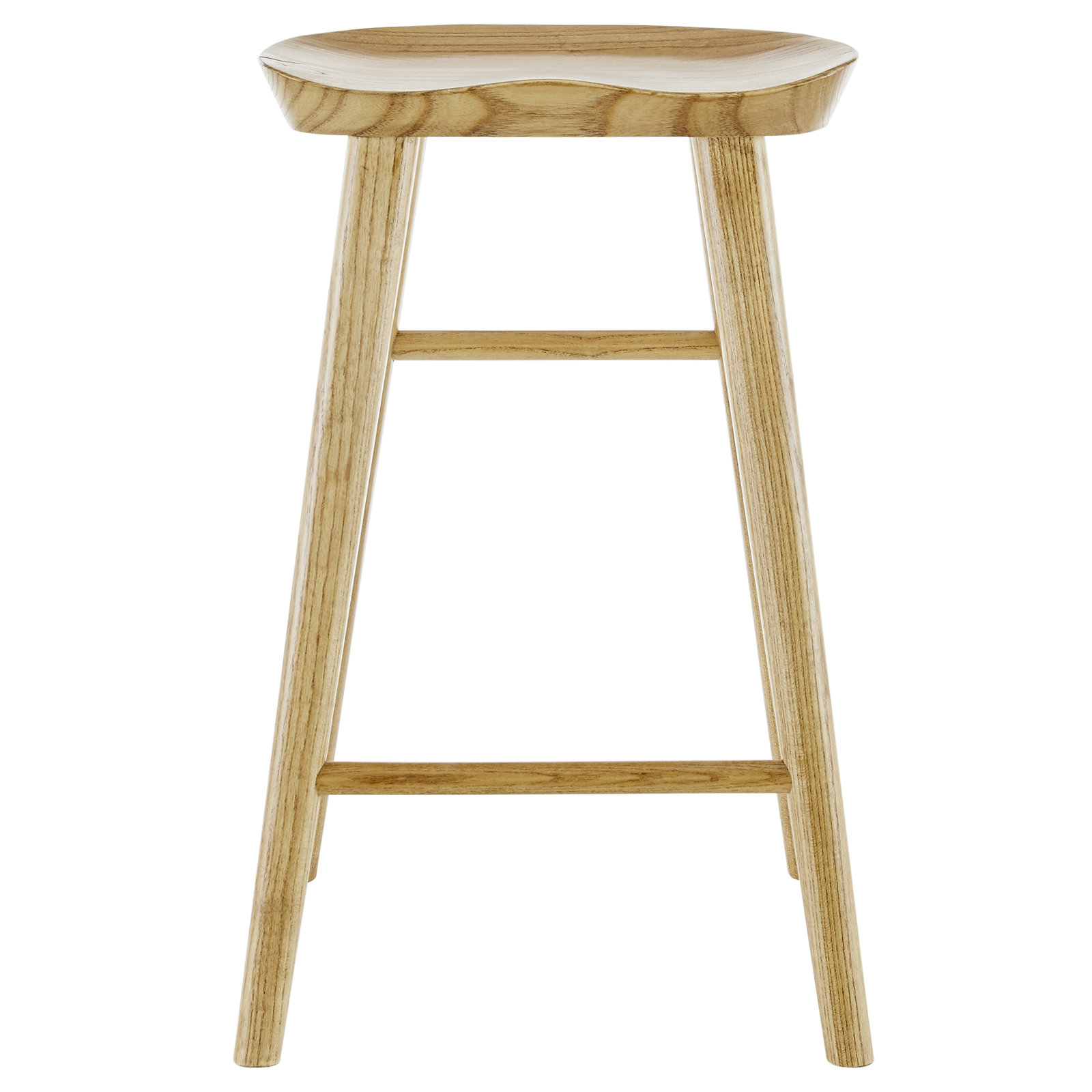 Anzie 29" Bar Stool, Counter Stool (25.8" Seat Height), Natural