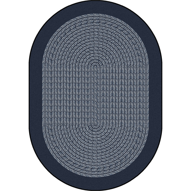Tapis Like Like par Joy Carpets, Ovale 5 pi 4 po x 7 pi 8 po