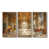 Toile naturelle avec cadre flottant