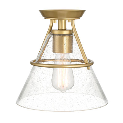 1 LT Ceiling Light in Vintage Gold
