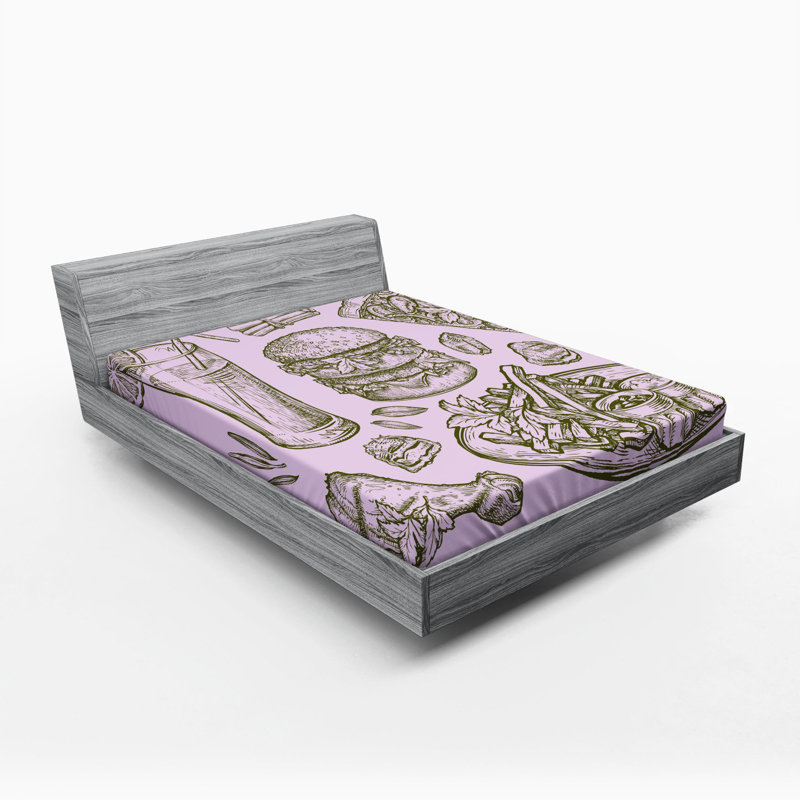 Microfiber Fitted Sheet, Full Fitted Sheet