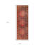 Tapis de couloir brun 8 pi Medallion