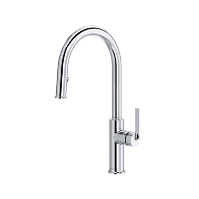 Authentica Pull-Down Kitchen Faucet With C-Spout