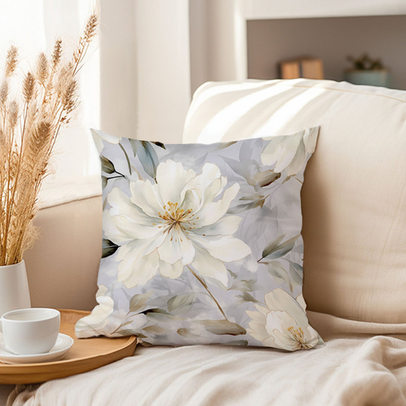 Floral Flower Myst VIII Modern, 20"H x 20"W