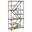 176cm H x 91cm W Metal Etagere Bookcase-2136114965