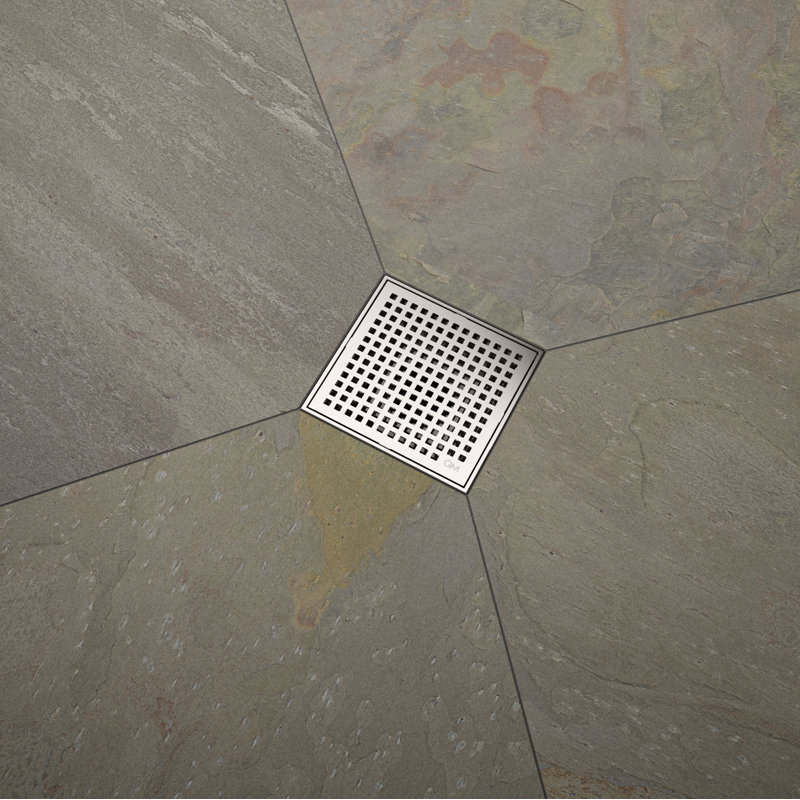 6'' W Grid, Polished