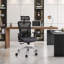 Chaise de bureau en maille vraiment ergonomique avec appui-tête et soutien lombaire