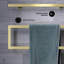 Voltaire 5-Bar Electric Towel Warmer in Brushed Gold-98076170
