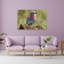 Vibrant Lilac Roller Colorful Peaceful Serene Bird Lilac Nature Tropical Wall Art Print 1 Piece Wrapped Canvas Wall Art-1118628824