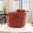 40.35"w Upholstered Cheniile Barrel Accent Swivel Chair-2079189363