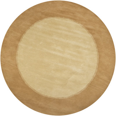 Darragh Authentic Hand-Tufted Handmade Yellow Modern Wool Area Rug