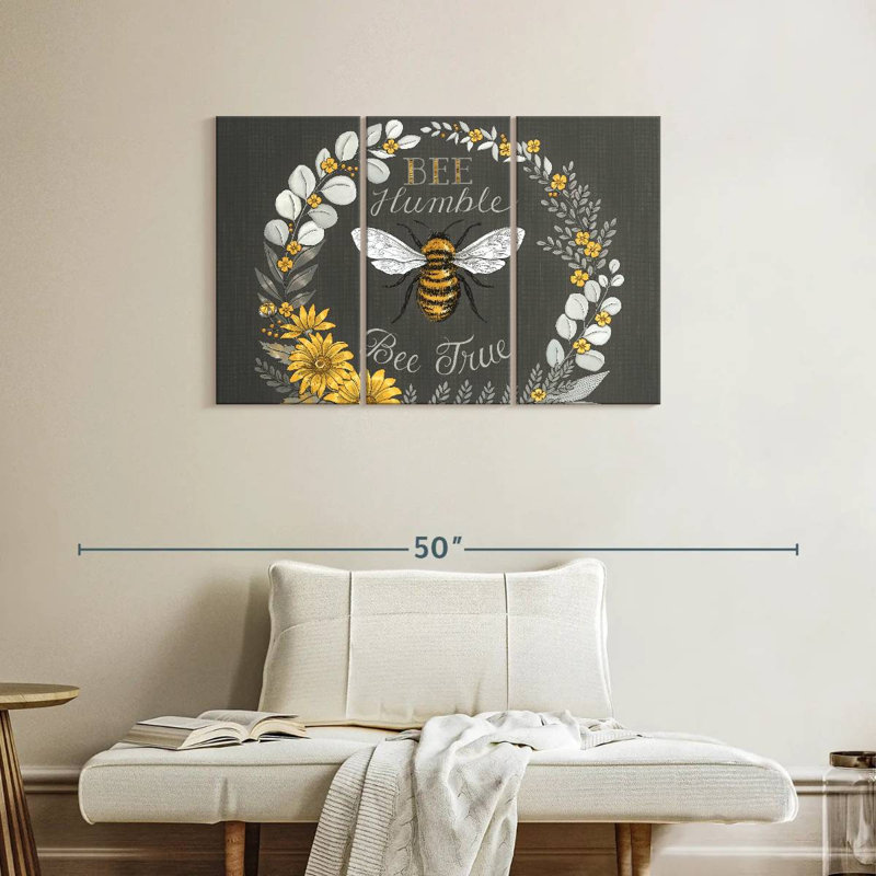 Bee Humble Bee True, H 24 po x l 38 po