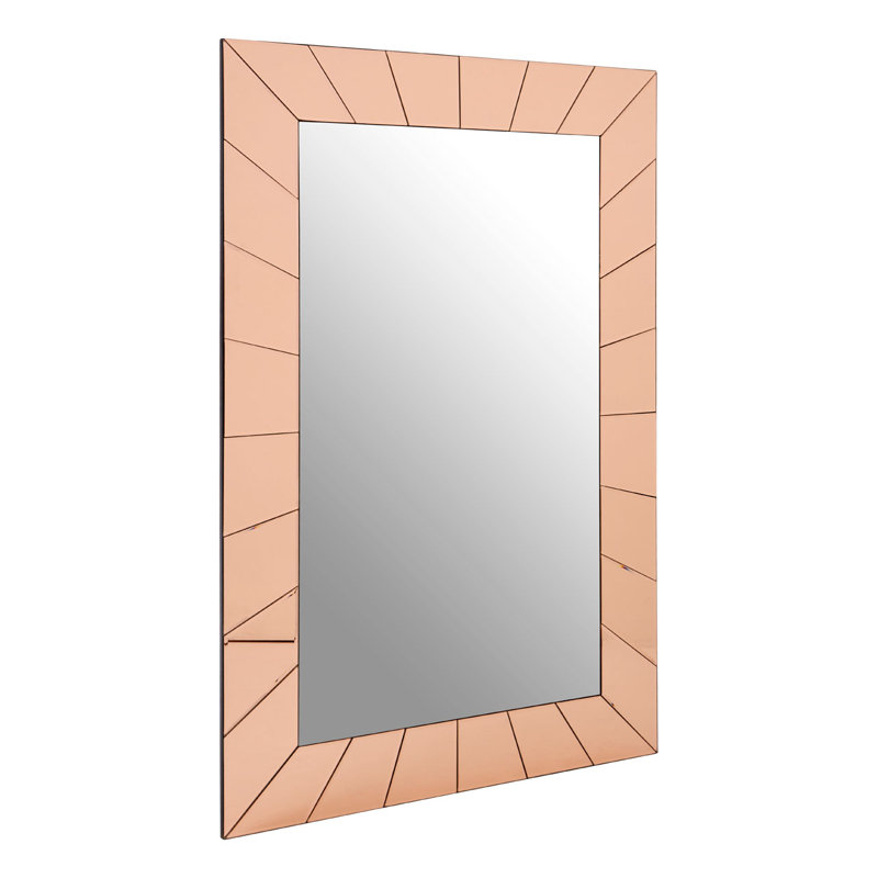 Strange Metal Flat Wall Mirror