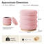 Repose-pieds rond pivotant avec rangement 360 ° Rosa-29630597