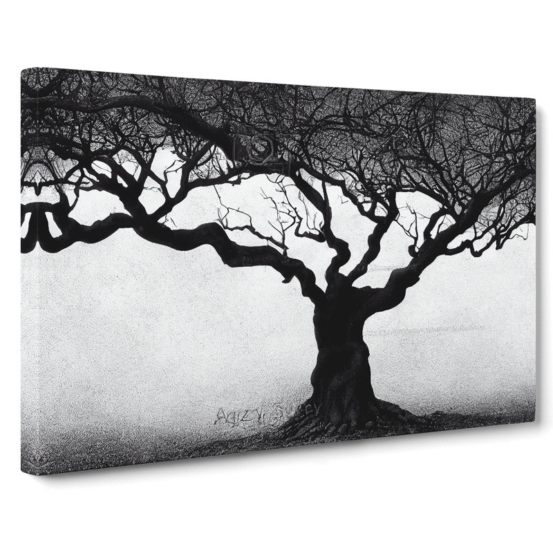 Shimmering Trees - Wrapped Canvas, 35cm H x 50cm W x 3cm D