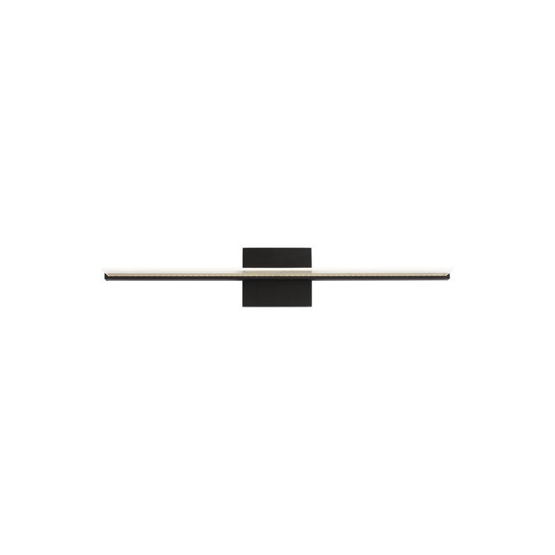 Span 1 - Light LED Bath Bar, Nightshade Black direct/indirect, 3000K, 24"