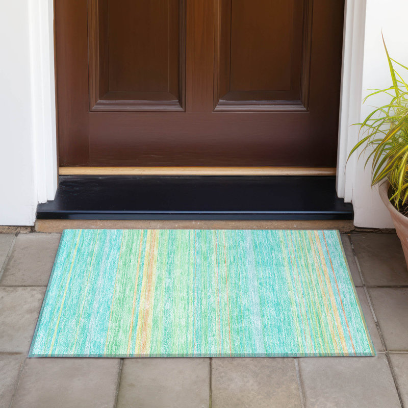 Chayden rug with non-slip backing, Rectangle 1 pi 8 po x 2 pi 6 po