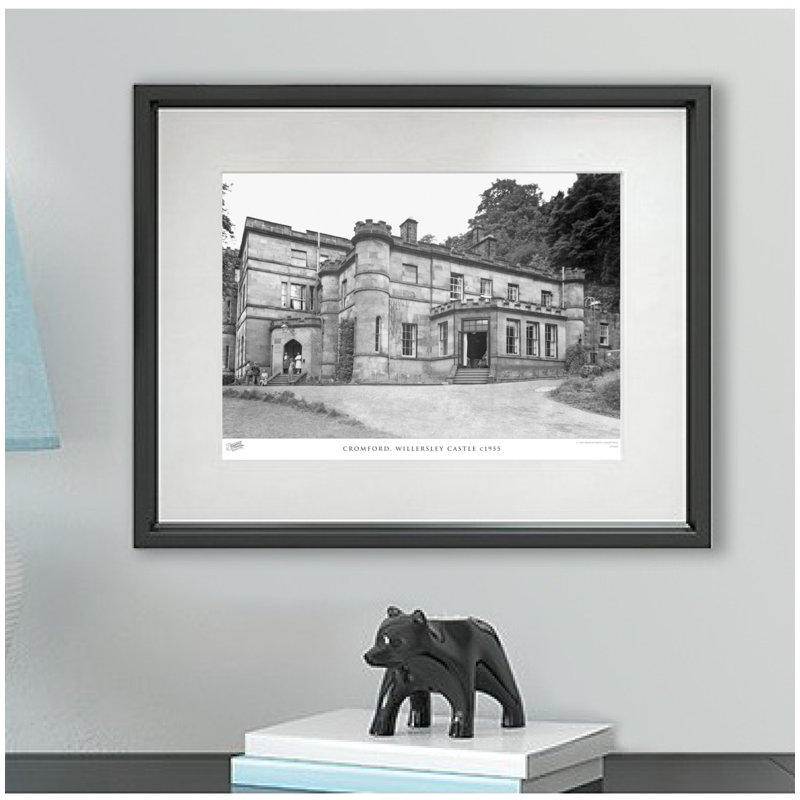 Cromford, Willersley Castle C1955 - Single Picture Frame Print, 45cm H x 60cm W x 2.3cm D