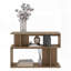 Table d'appoint à 2 tablettes en chêne naturel