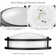 Daphne Double  rings Dimmable 10" LED Flush Mount Ceiling light