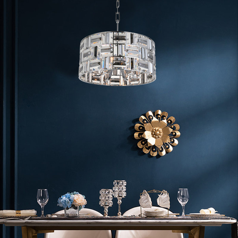Lustre cylindrique unique / remarquable 6 lumières