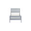 Lit simple gris, avec tête de lit et structure en bois d'hévéa, espace de rangement spacieux et facile à assembler
