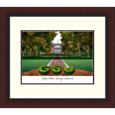 NCAA Georgia Southern Eagles Legacy Alumnus Lithograph Picture Frame
