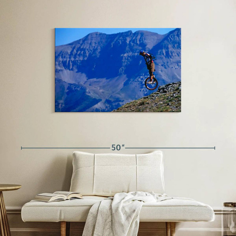 Meicycle montagne en pente, H 26 po x l 39 po