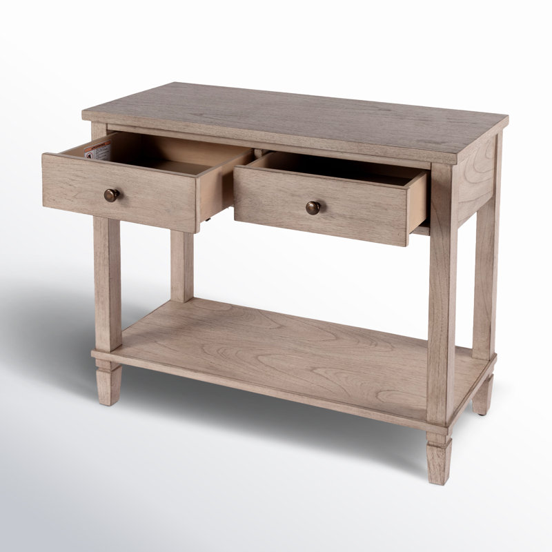 Flagstaff 2-Drawer 36" Console Table, Desert Sand