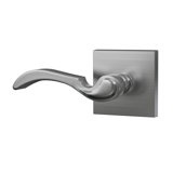 Bravura 903-7 Sable Passage Lever on Square Contemporary Rose in Oil Rubbed Bronze - LH