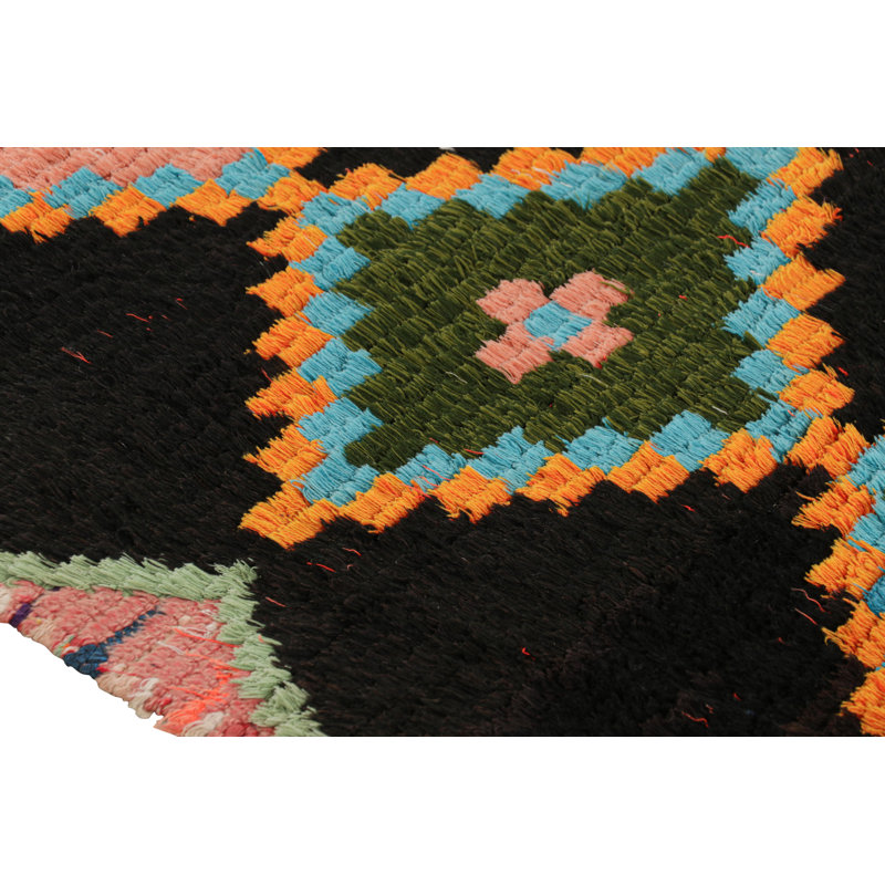 One-of-a-Kind 2'10”x8'8” Hand Knotted Area Rug