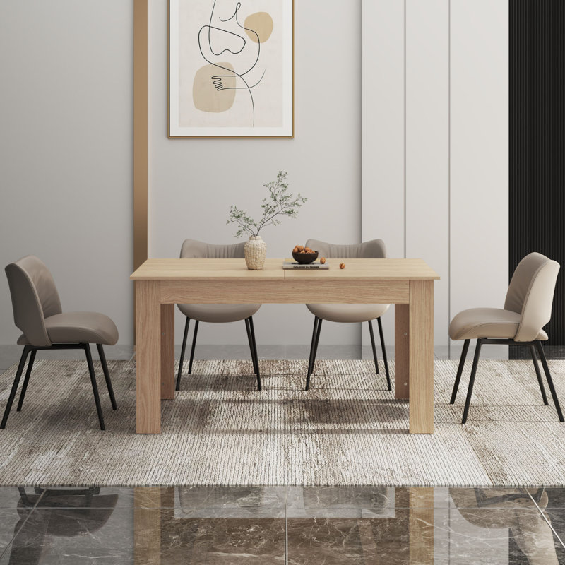Rhu Extendable Pine Dining Table