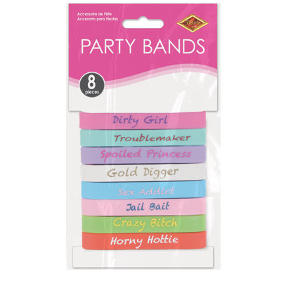 Party Bands - paquet de 12