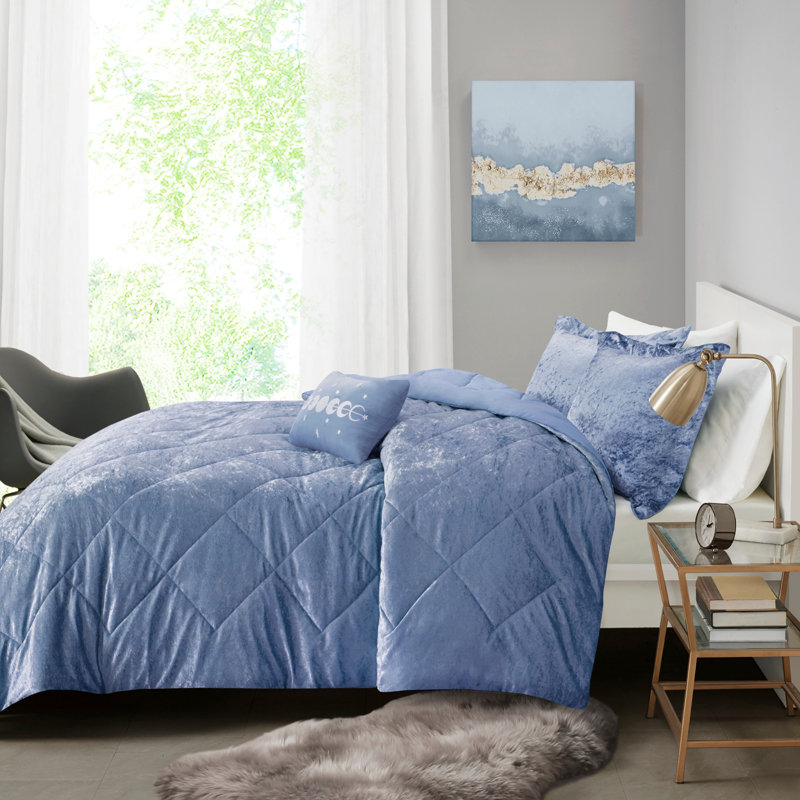 Comforter Set With Throw Pillow