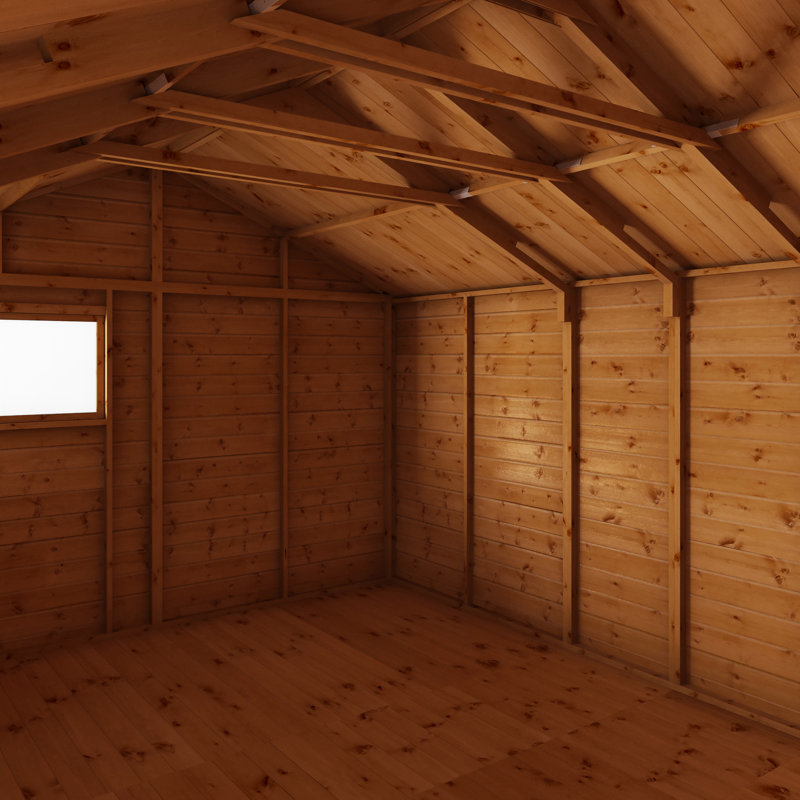 Mercia 14 x 10ft Premium Shiplap Reverse Apex Workshop