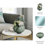  Paride Large Green Glass Vase-1215763293