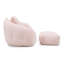 Fauteuil à billes avec tabouret Boneless-59589769