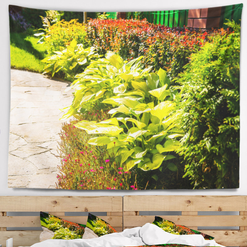 Tapisserie paysage paysage moderne, H 68 po x l 80 po
